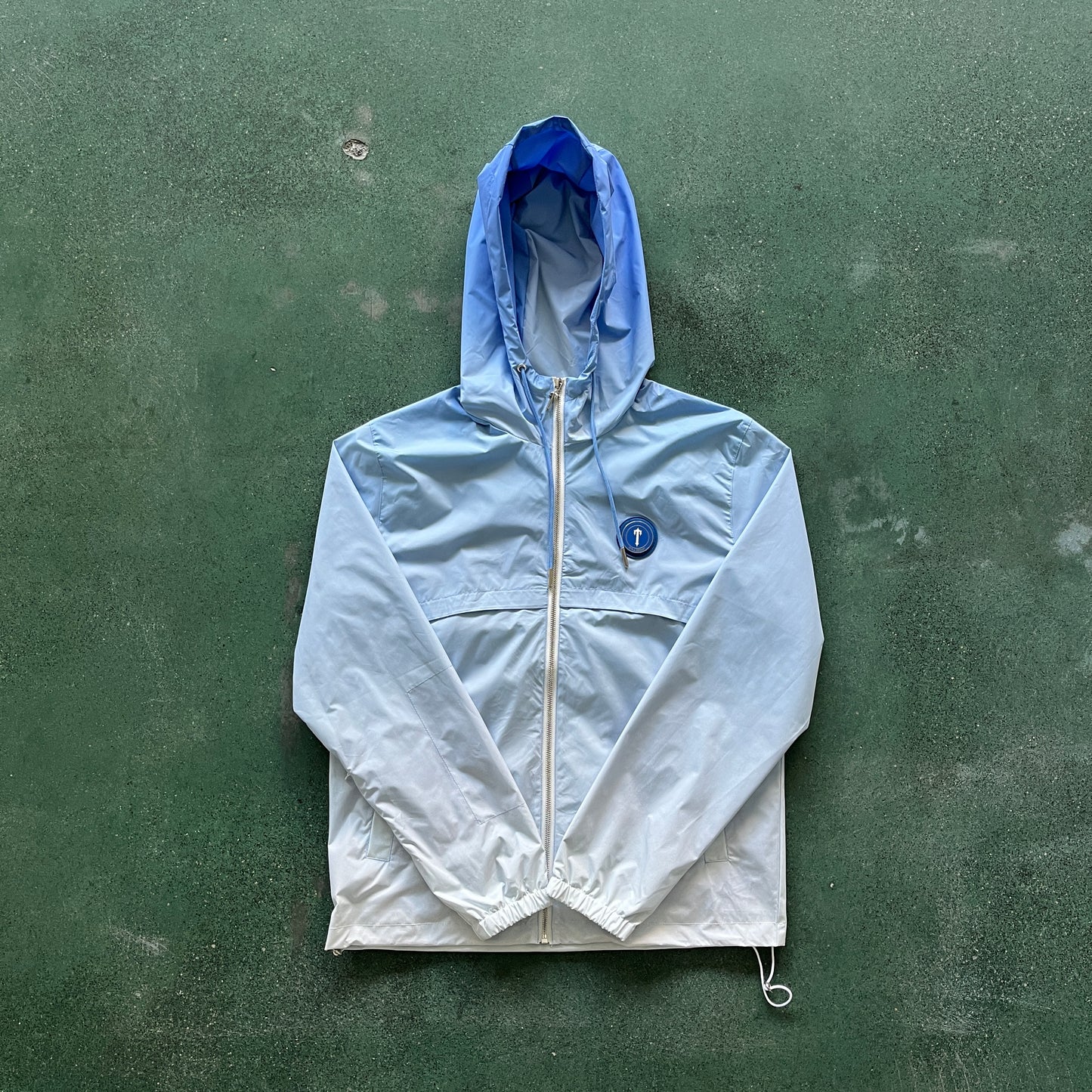 Irongate - Blue gradient windbreaker